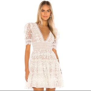 Bronx & Banco Megan Mini Dress in Blanc XS